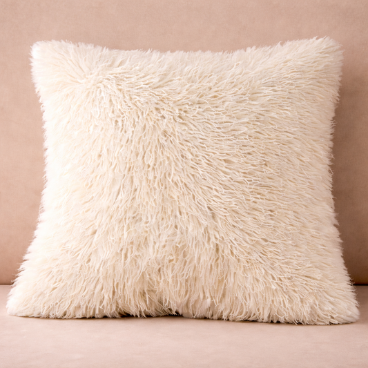PIL100 Fluffy White Pillow 20" x 20" PK2