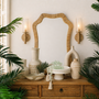 MIR100 Rattan Mirror 24" x 1" x 34.5" PK 1