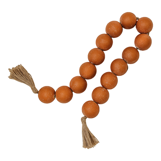 GD101 Bead Garland w/Tassel 44.5" x 2.36" x 2.36" PK 2