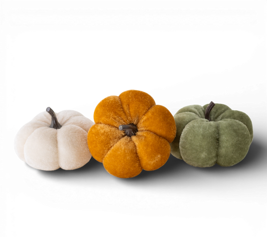 HN100  Pumpkins 2.75" x 2.75" x 2", Set of 3 PK12