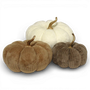 HN104  Pumpkin 7"x 7" x 7", 9" x 9" x 7.5", 10" x 10" x 8",  Set of 3 PK1