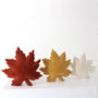 HN106 Dolomite Leaves 7" x 2.25" x 6.5", 6" x 1.75" x 5.75", & 5" x 1.5" x 4.75", Set of 3 PK2