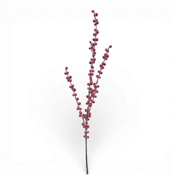 3002BS Iced Red Berry Spray 29" PK36