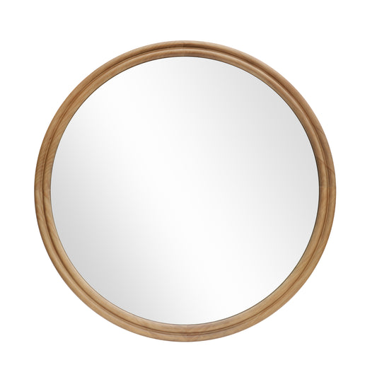 Round Mirror Natural