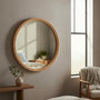 MIR102 Round Mirror Natural 36" PK 1
