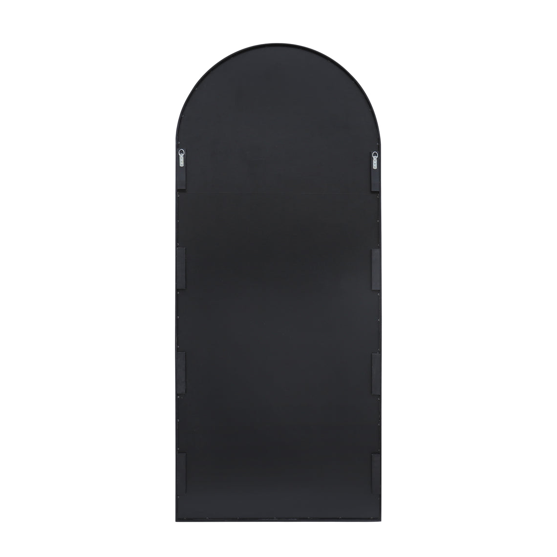 Arched Floor Mirror Black