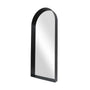 Arched Floor Mirror Black