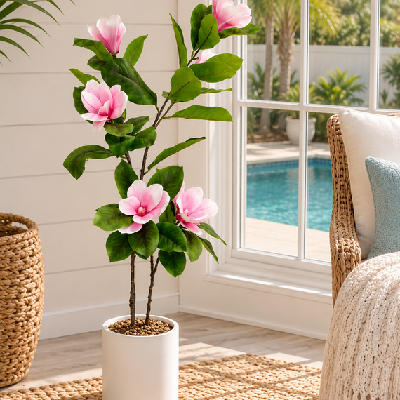 PTT136 Potted Magnolia Tree PK 2