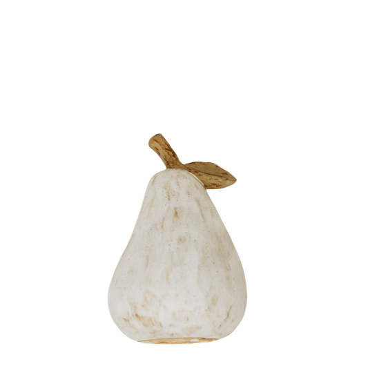 N104 Ceramic Pear 6.25" x 6" x 9.75"H PK 3