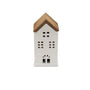 N114 LED Ceramic/Wood House 3.5" x 2.25" x 7.5" PK 4
