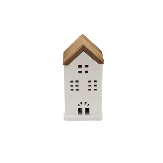Ceramic/Wood House 7.5"