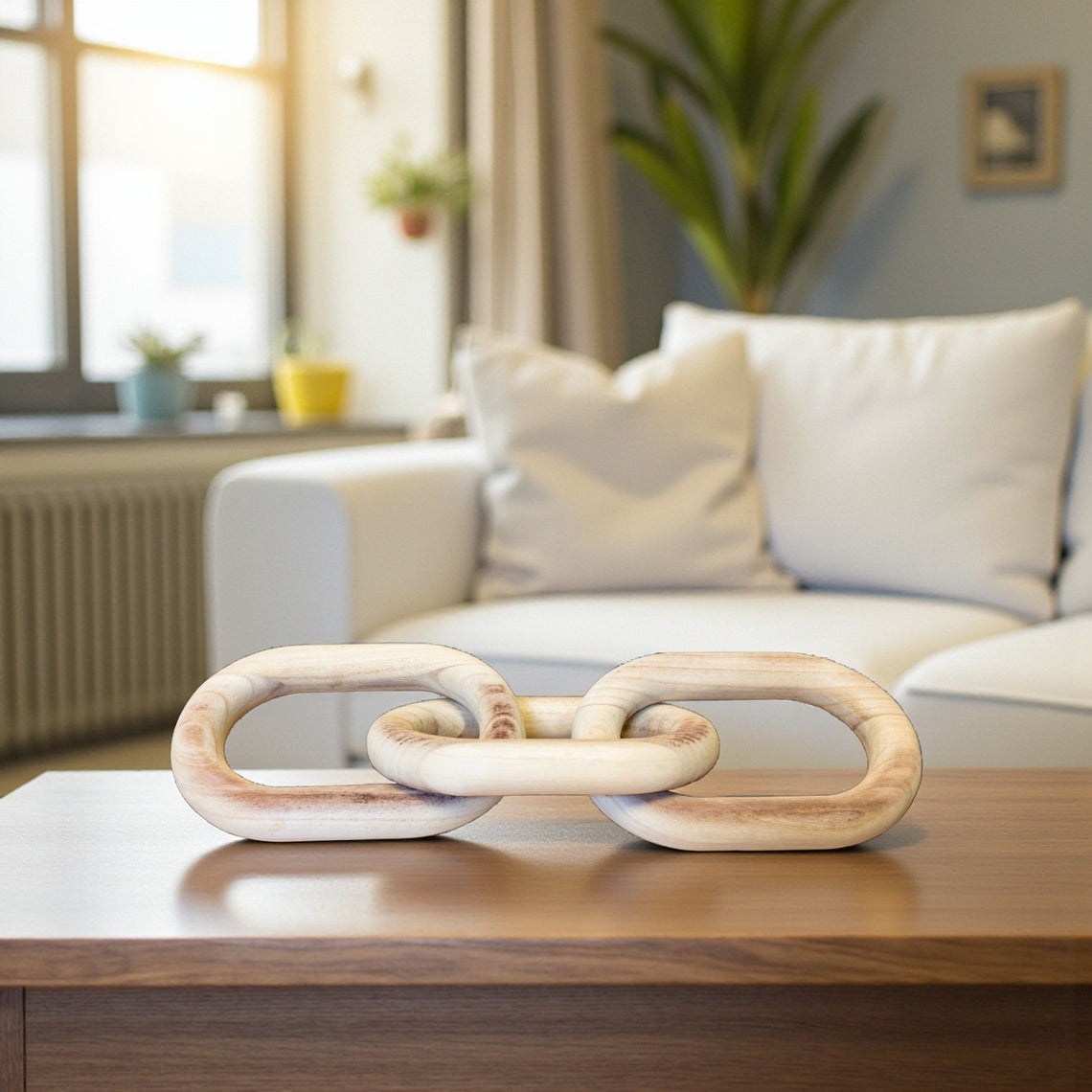 N117 Wood Rectangle Décor - Natural 24.75" x 9" x 16.75" PK 2