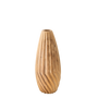 N123 Wood Vase - 4" x 4" x 10.25" PK 4