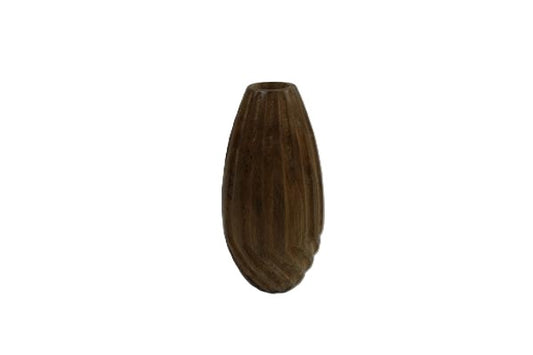 Wood Vase - 8"