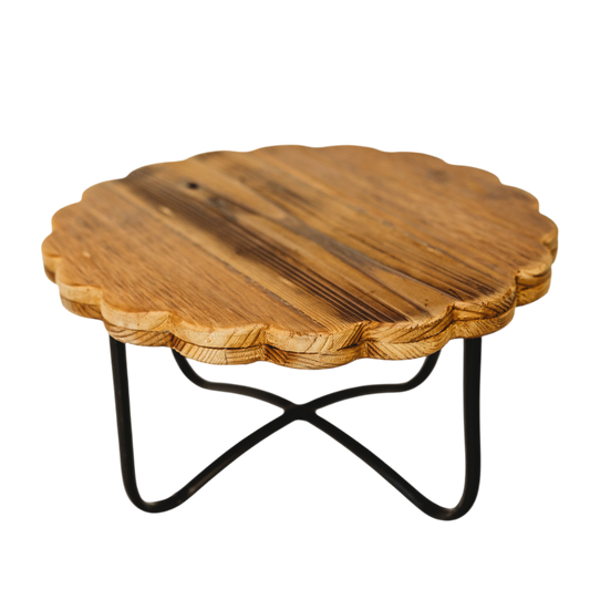 N126 Wood/Metal Riser 11.75"x 11.75" x 6.25" PK 2