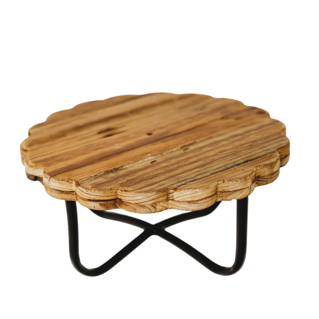 N127 Wood/Metal Riser 9.75" x 9.75" x 4.75" PK 2