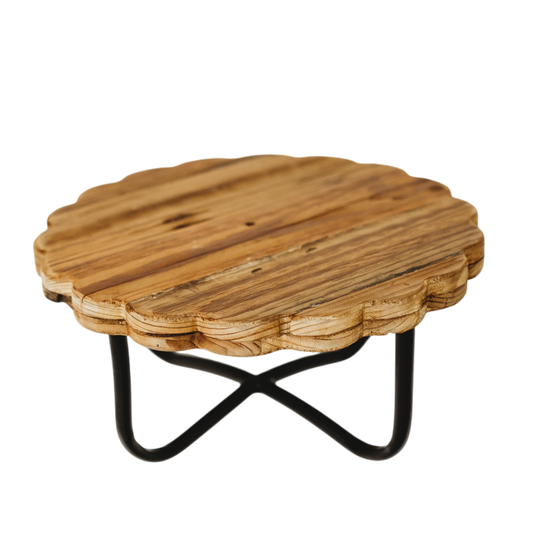 N127 Wood/Metal Riser 9.75" x 9.75" x 4.75" PK 2