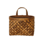 N130 Woven Wall Basket - Natural 8.25" x 4.5" x 6" PK 6