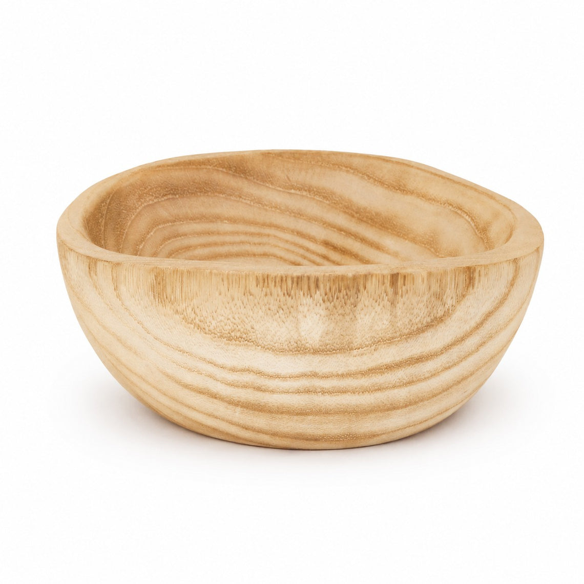 N138 Rustic Wood Bowl - Natural 8.75" x 875" x 3.5" PK 4