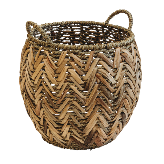 N140 Rattan Basket 16.25" x 16.25" x 16" PK 2