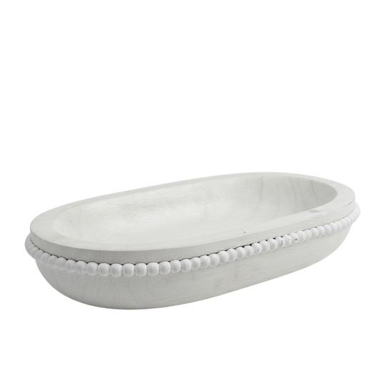 N157 Wood Dough Bowl 21.25" x 10" x 18.25" PK 2