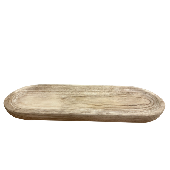 N161 Wood Tray - Antique White 26" x 9.75" x 2" PK 2