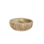 N163 Wood Bowl - Natural 10" x 10" x 3.25" PK 2
