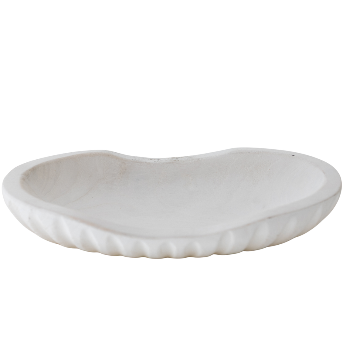 N167 Wood Tray - Antique White 12.5" x 6" x 2.25" PK 2