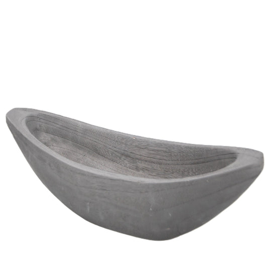 Wooden Dough Bowl - Black