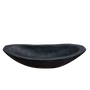N168 Wood Dough Bowl - Black 18.75" x 5.25" x 6" PK 2