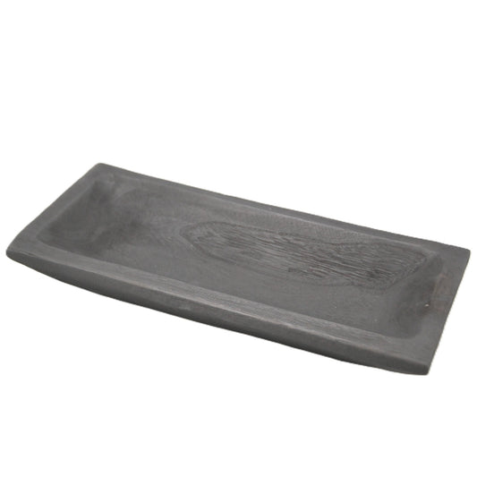 Wooden Dough Bowl - Black