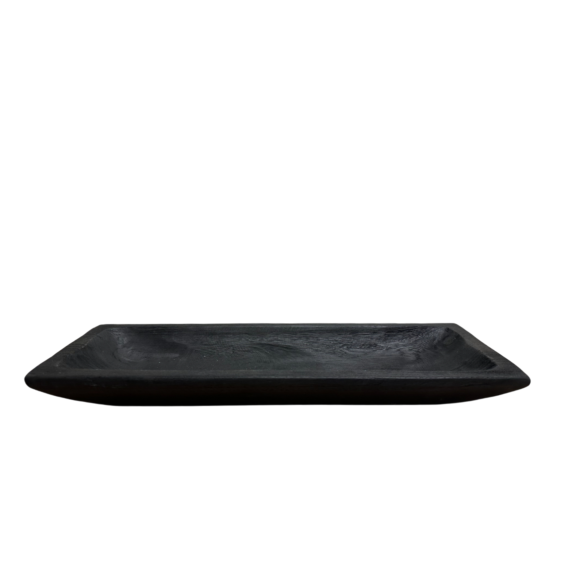 N172 Wood Pedestal Tray - Black 20" x 7" x 2.5" PK 2
