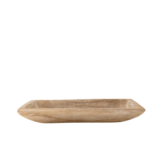 N174 Wood Dough Bowl 14.5" x 6.25" x 2" PK 2