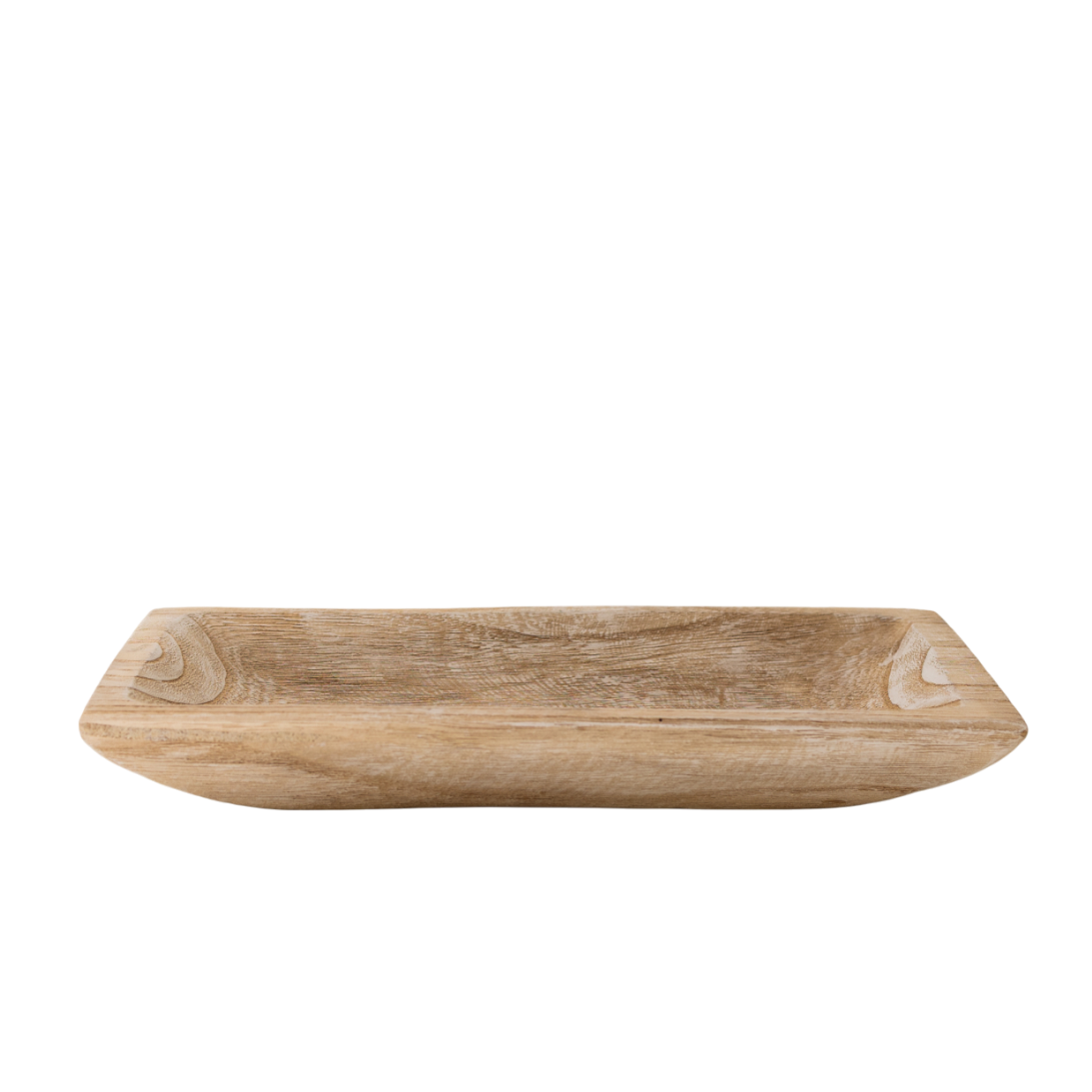 N174 Wood Dough Bowl 14.5" x 6.25" x 2" PK 2