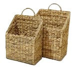 Handled Basket (Set of 2) Natural