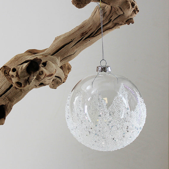 OR195 Glass ball Ornament 5" x 5" x 5.5" PK 12