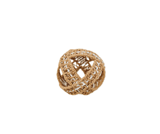 ORB102 Rattan Orb - 6.75"