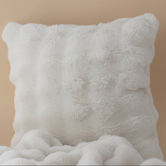 PIL101 Soft Cozy White Pillow 20" X 20" PK2