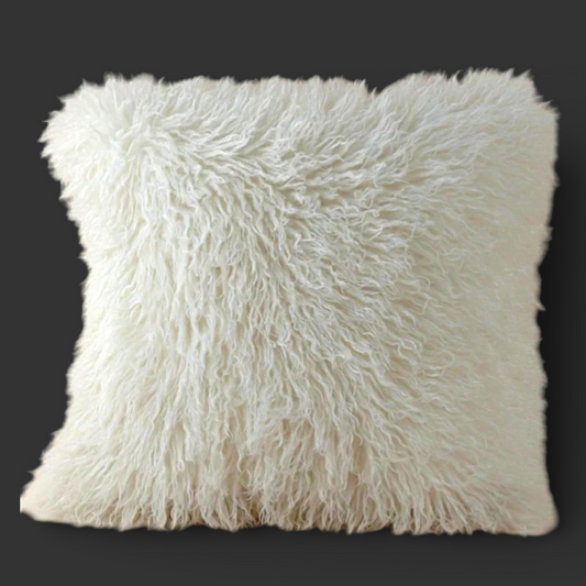 PIL100 Fluffy White Pillow 20" x 20" PK2