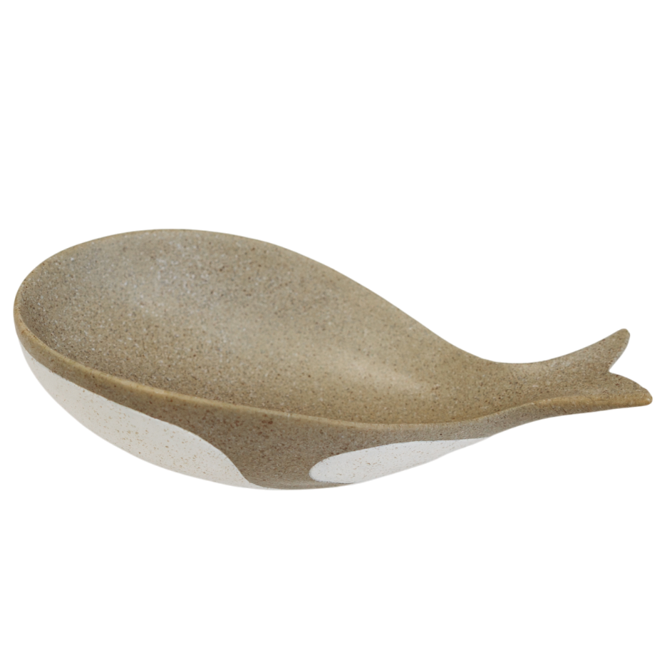 PR101 Polyresin Whale Bowl 12" x 5.75" x 2.75" PK 4