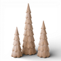 PR143 Polyresin Tree 4.25" x 4" x 10", 4.5" x 4.5" x 12", & 5.5" x 5.5" x 18",  Set of  3 PK1