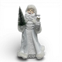 PR149 Polyresin Santa WH/GR 7.75" x 6.75" x 14" PK1