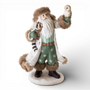 PR150 Polyresin Woodland Santa 8.25" x 7" x 14.5" PK2