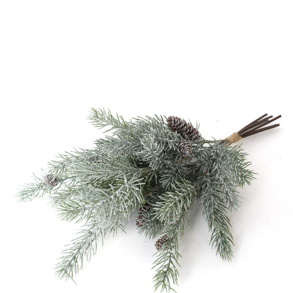 PX103 Frosted Pine w/Pinecone Pick Bundle 19" PK6