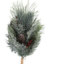PX104 Frosted Pine w/Pinecones Bundle 16" PK12