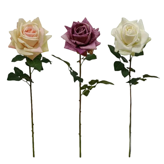 RT102 Real Touch Rose 24" PK 12