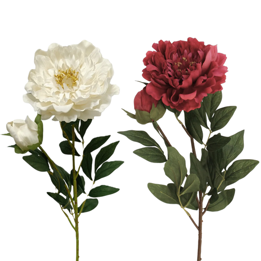 RT105 Real Touch Peony 12" PK 12