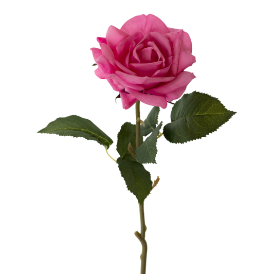 RT107 DK PI Real Touch Rose 24" PK 12