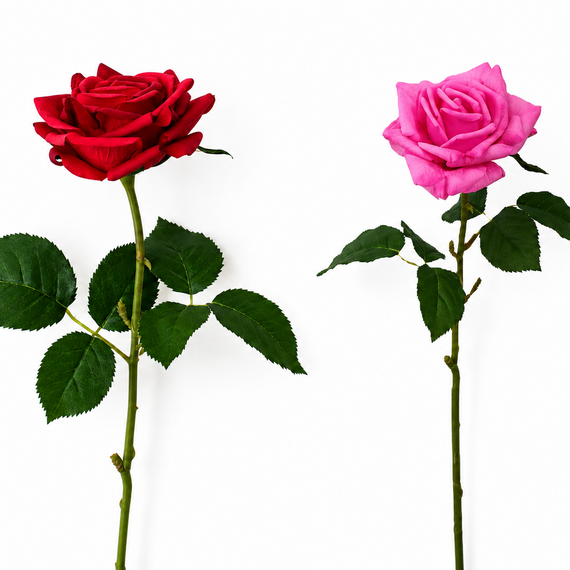 RT107 Real Touch Rose 20" PK 12