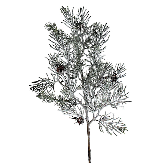 SP110 Pine w/Pinecone Spray 32" PK 12